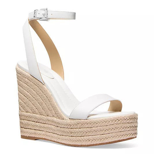 Femme Espadrille Wedge Sandaler med justerbar ankelrem Stilla