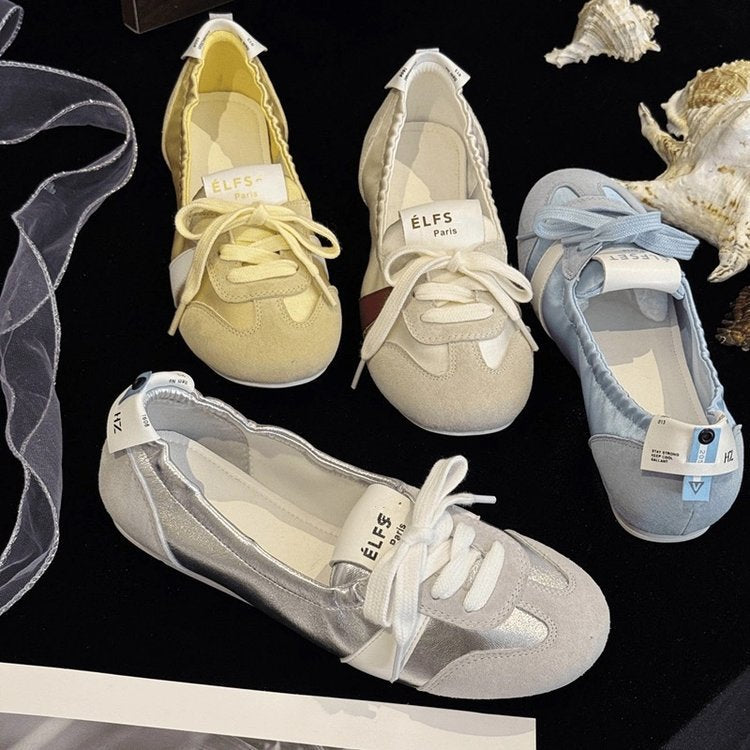 Dame sportliches sneakers med åndbart overmateriale og fleksibel sålrand Stilla