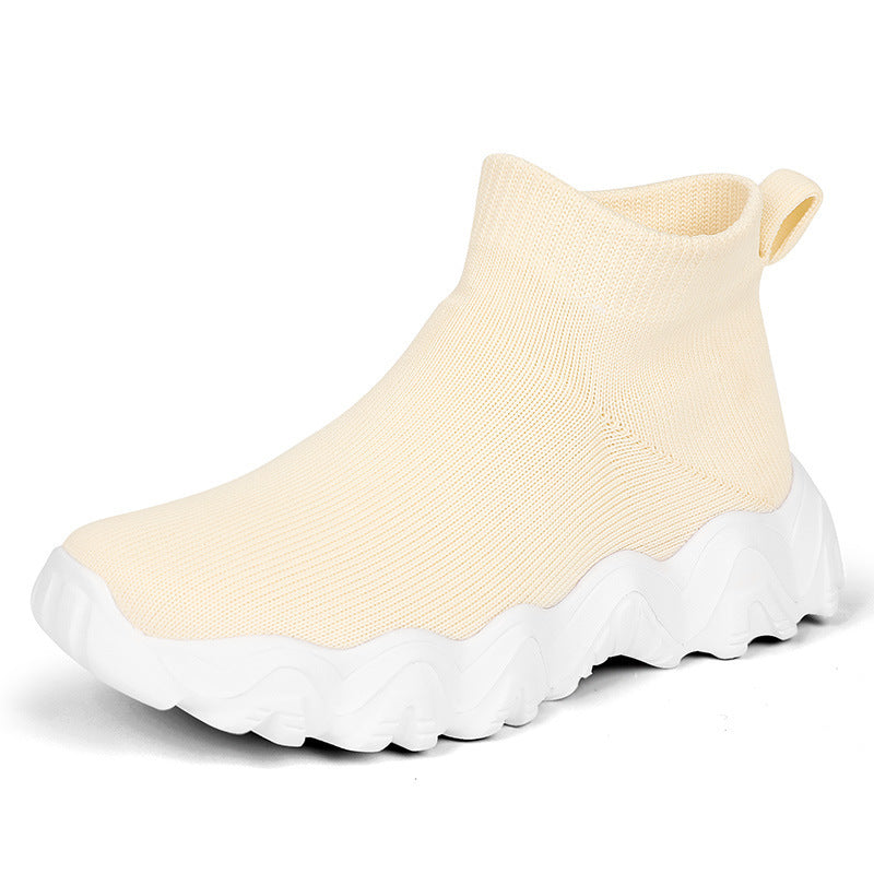 Herre High-Top Sok-Stil Sneakers Stilla