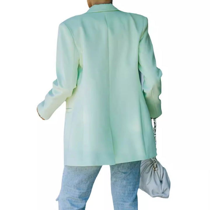 Dame Elegant Blazer med tætsiddende snit og moderne detaljer Stilla