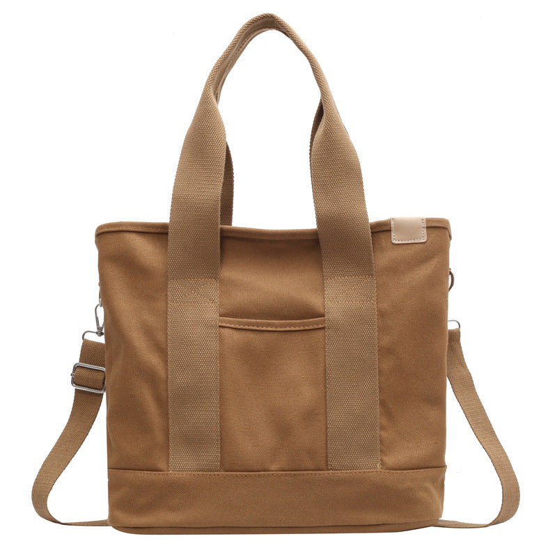 Femme Multifunktionel Canvas Transporttaske Stilla