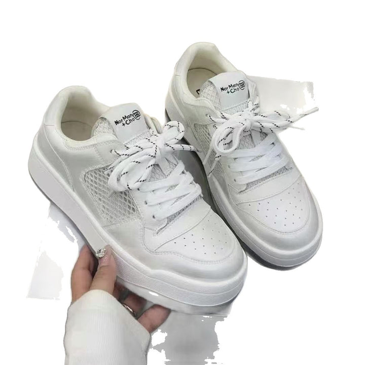 Dame sneakers i det urbane minimalistiske design med åndbare mesh-indsatser og skridsikker sål Stilla