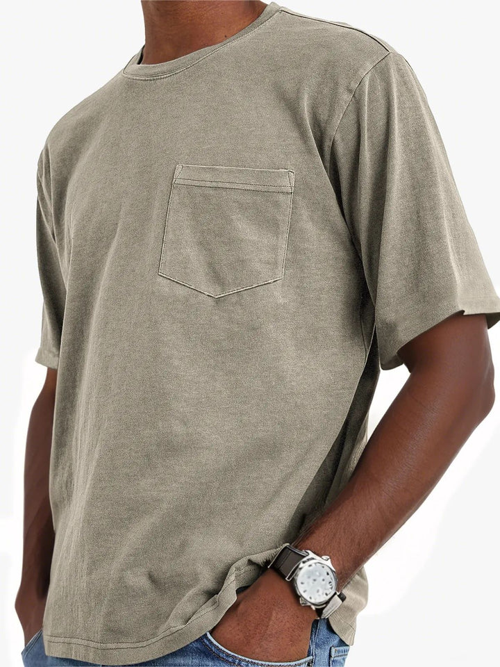 Herre Fritid Pocket T-Shirt Stilla