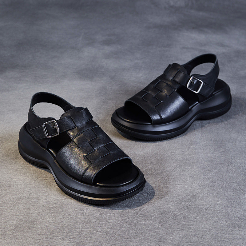 Herrer Contemporary Woven Slide Sandaler Stilla