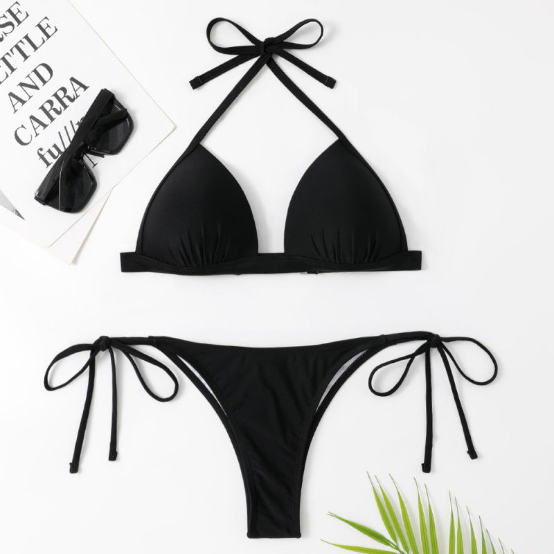 Dame Triangle-Bikini-Sæt med justerbare stropper fra Stilla