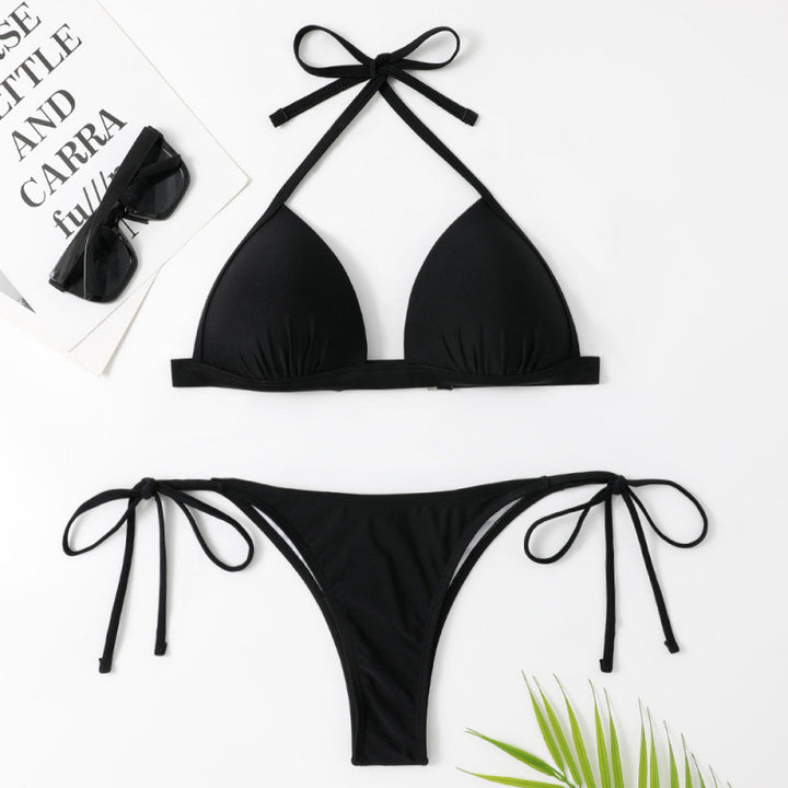 Dame Triangle-Bikini-Sæt med justerbare stropper fra Stilla