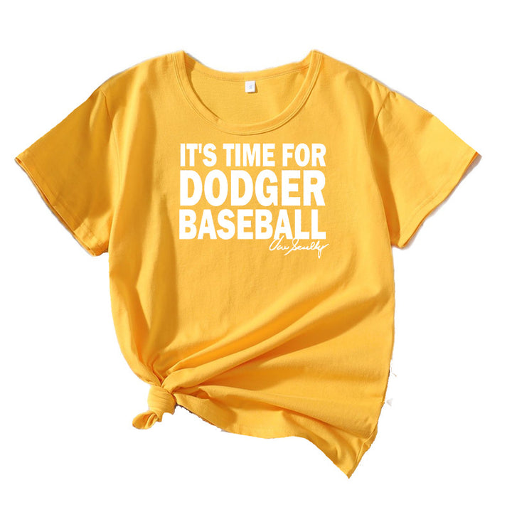 Dame Fritids Sport Grafik T-shirt Stilla