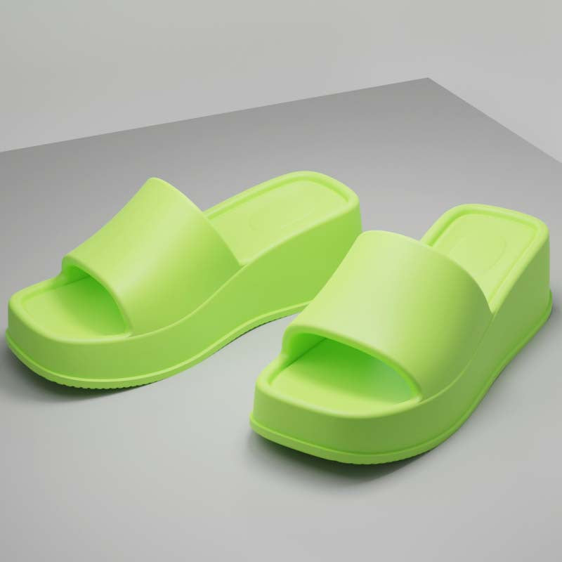 Dame Plateau-bade sandaler med skridsikker sål og ergonomisk form Stilla