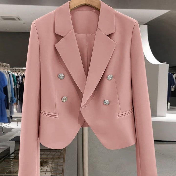 Damer tidløs dobbeltbrystet blazer Stilla