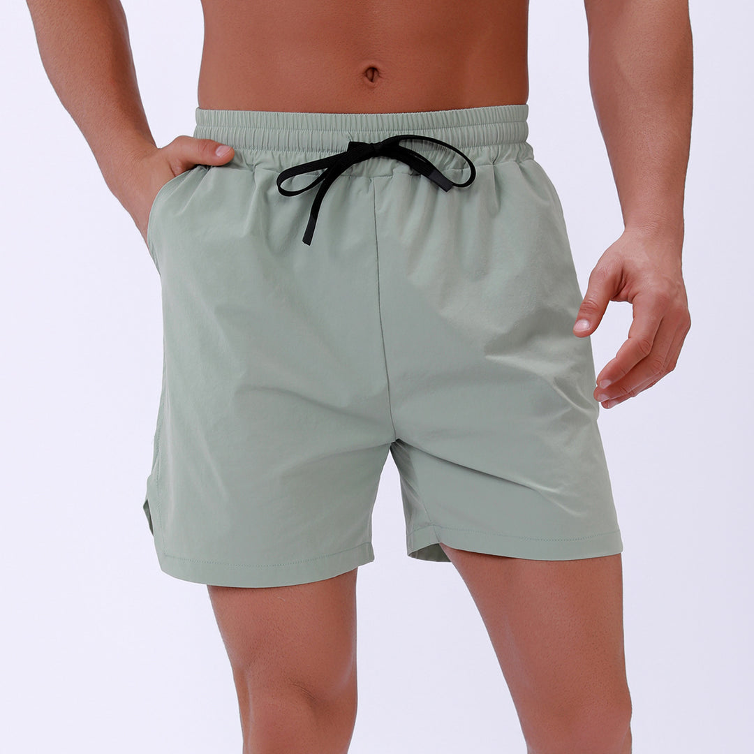 Herrer Åndbare Badshorts med sidelommer og elastisk talje Stilla
