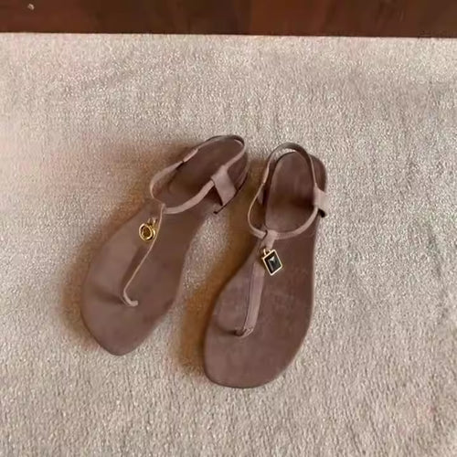 Dame Elegante T-rem Sandaler Stilla