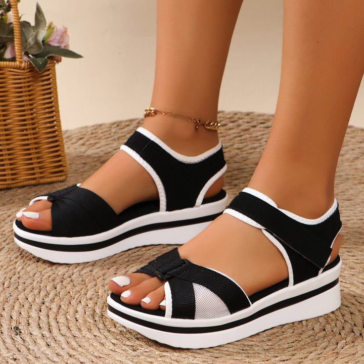 Dame Stilfulde kile-Slide-Sandaler Stilla