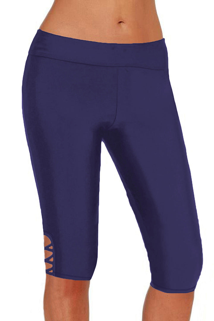 Dame funktionsleggings med moderigtig cut-out design Stilla