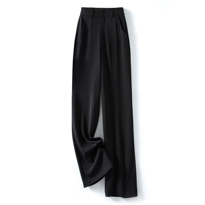Dame elegante Culottes med høj talje og moderne stiklommer Stilla