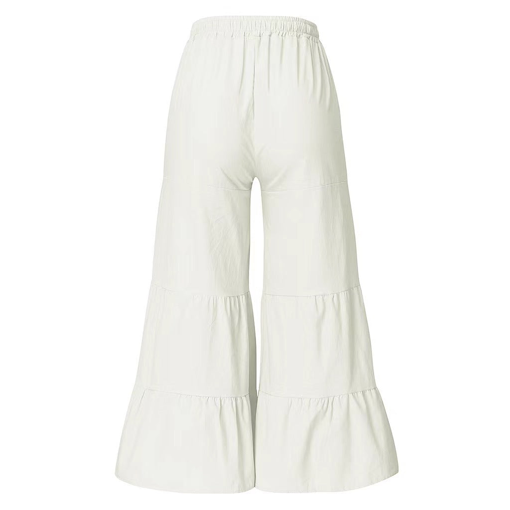 Dame Bred Culotte-Bukser i moderne look Stilla