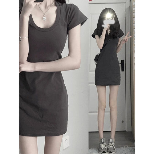 Dame Casual Shift Kjole Stilla