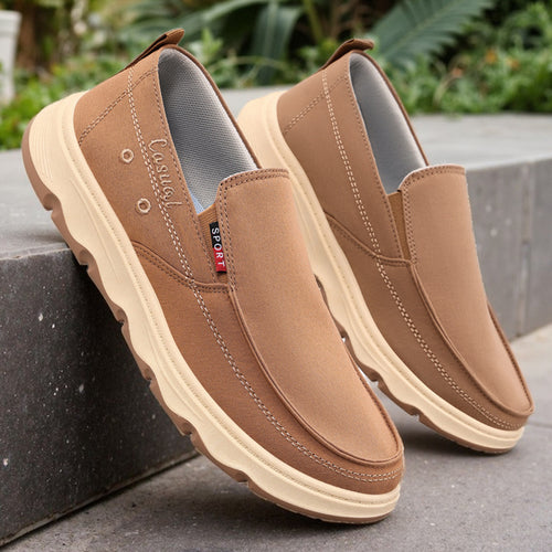 Dame fritid Slip-On sko med skridsikker sål og behageligt indvendigt foer Stilla