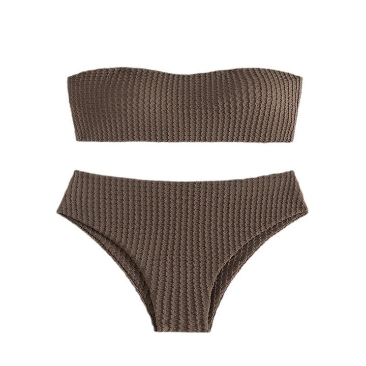 Dame Bandeau-bikini-sæt Skovae