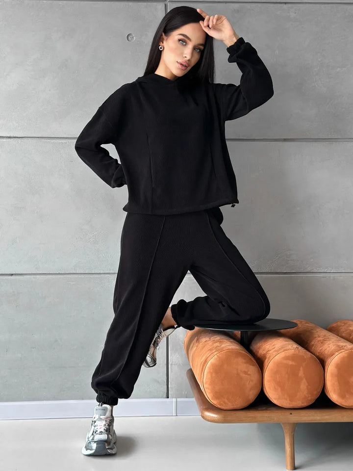 Dame Cozy Sweatset Stilla