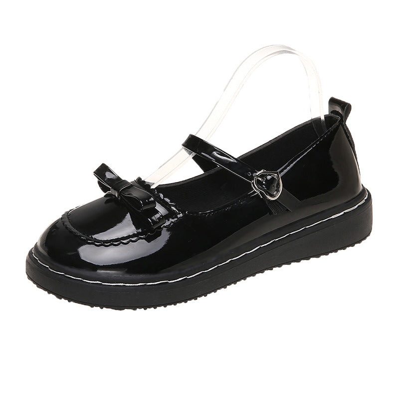 Dame Komfortable Ballerinas med justerbart remdesign og dekorativt sløjfe-detail Stilla
