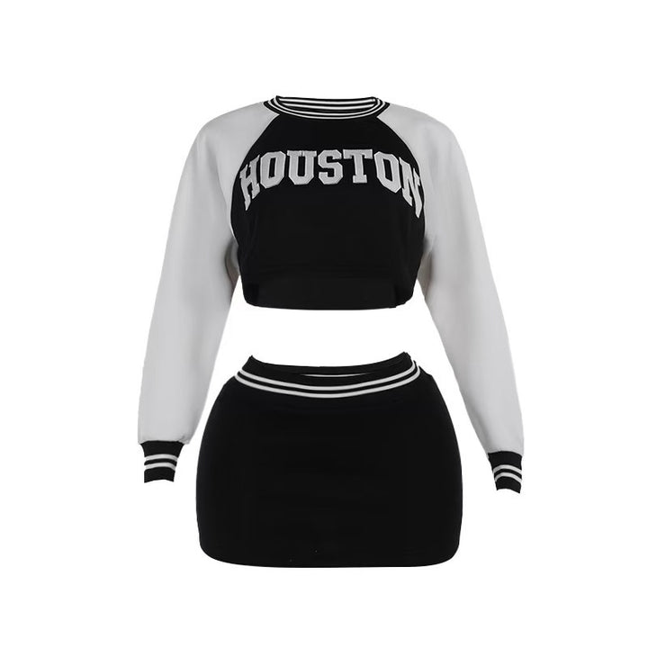 Dame Sporty Top og Mini Skirt Sæt Skovae
