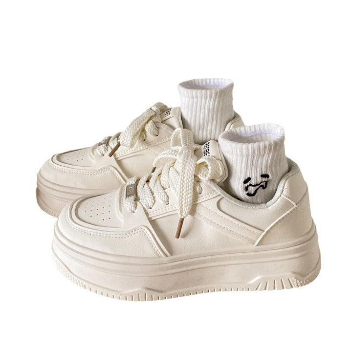Dame Sneakers med tyk platform og integreret sokkelook Stilla