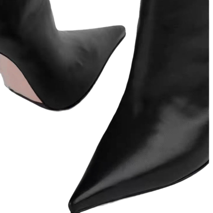 Femme Spidse Over-the-Knee Stiletto Støvler Stilla