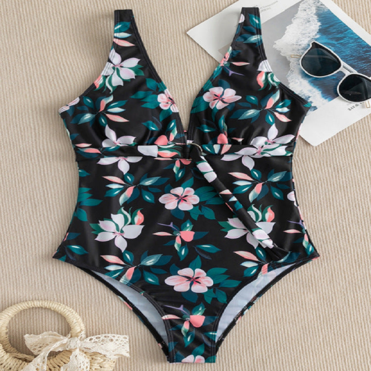 Dame Stilfuld Én-dels Badedragt Skovae