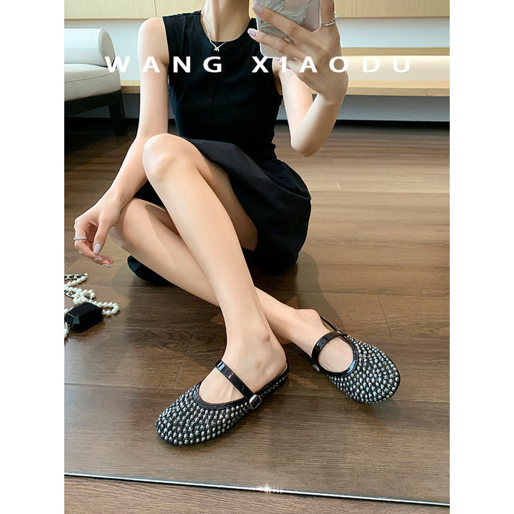 Dame Dekorative Nitter Slip-On Mules Stilla