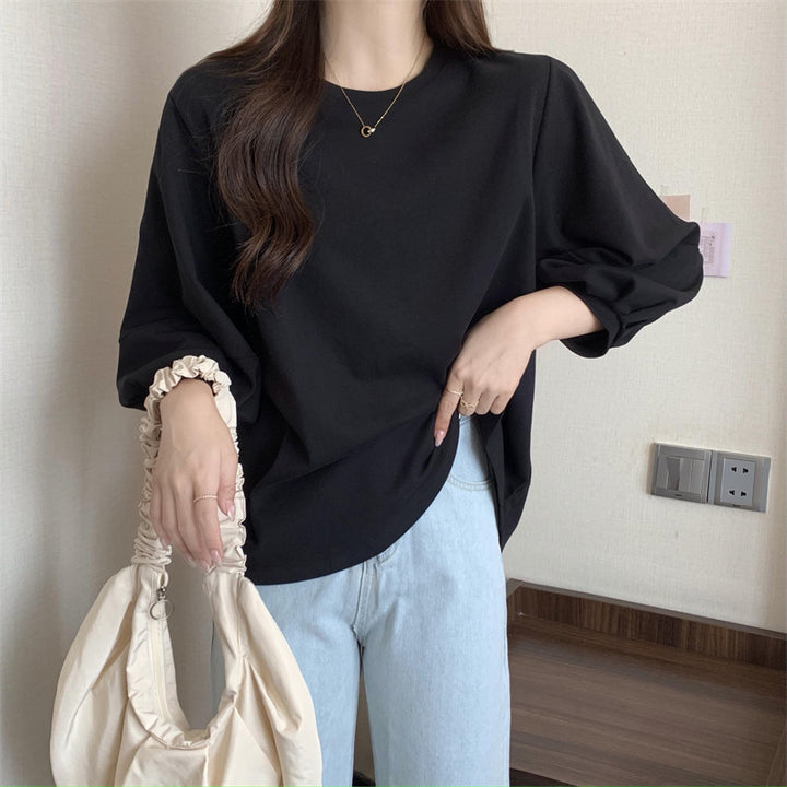 Femme Oversized Puff Sleeve Sweatshirt Stilla