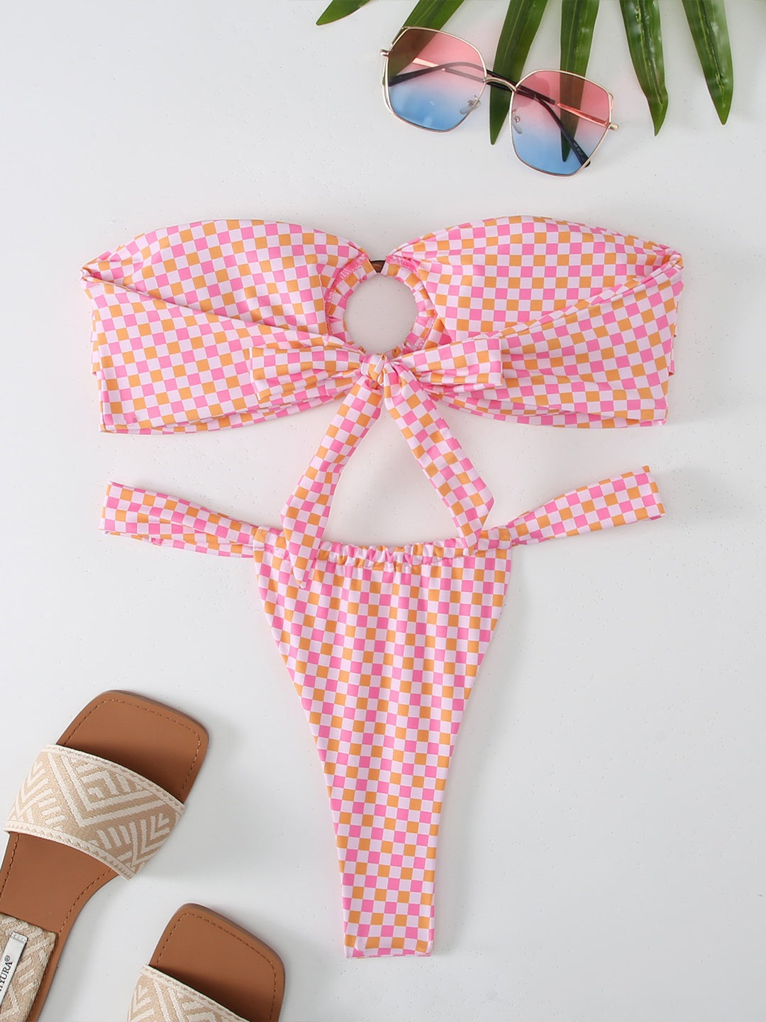 Dame Ternet Bandeau-Bikini-Sæt Stilla