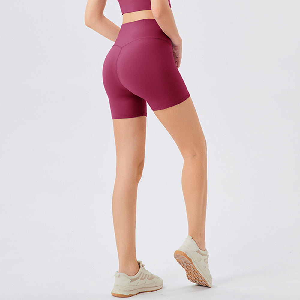 Stilla | Sense Antibakterielle Høj Talje Yoga Shorts Kvinders Formende Sports Løb Fitness Shorts