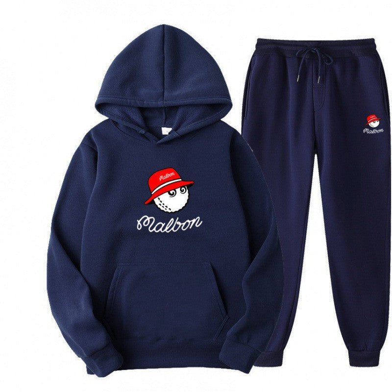 Kvinders fritids hoodie sæt med legende grafisk design og praktiske lommer Skovae