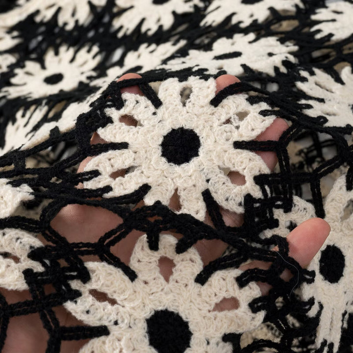 Kvinders stilfulde cardigan med blomsterprint og praktiske lommer Stilla