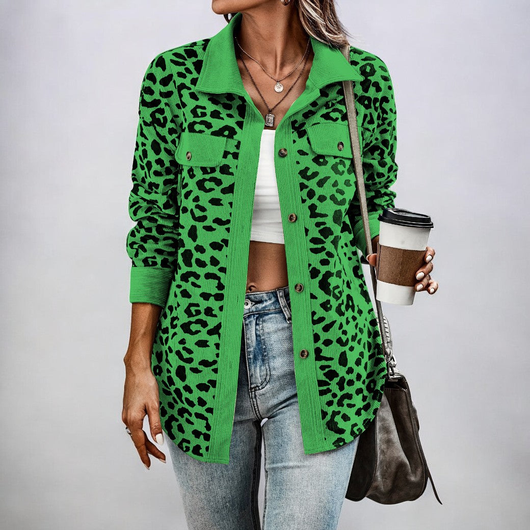 Stilla | Elegant Leopardjakke