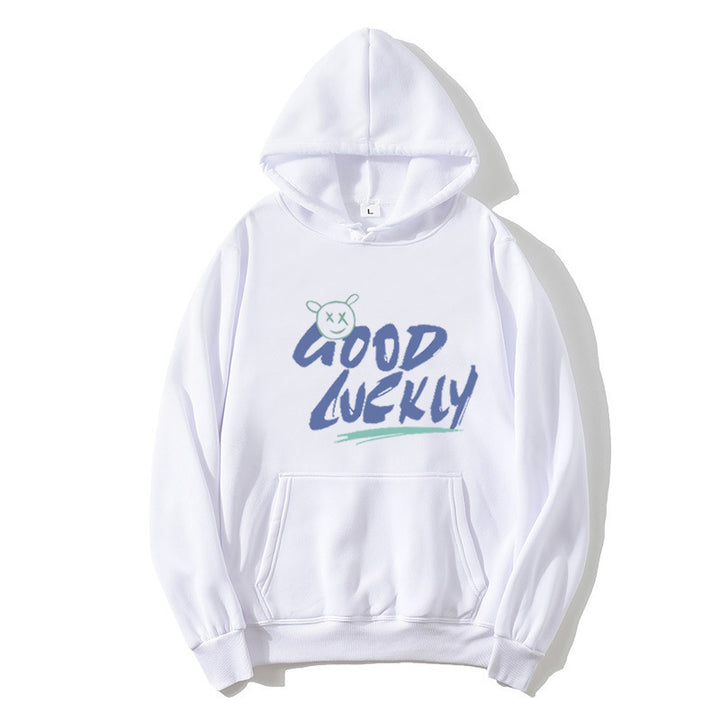 Kvinders Hoodie med Moderne Grafisk Design Skovae