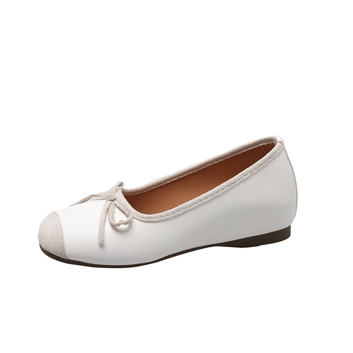 Femme Elegante Ballerina Ballerinas med sløjfeaccent Stilla