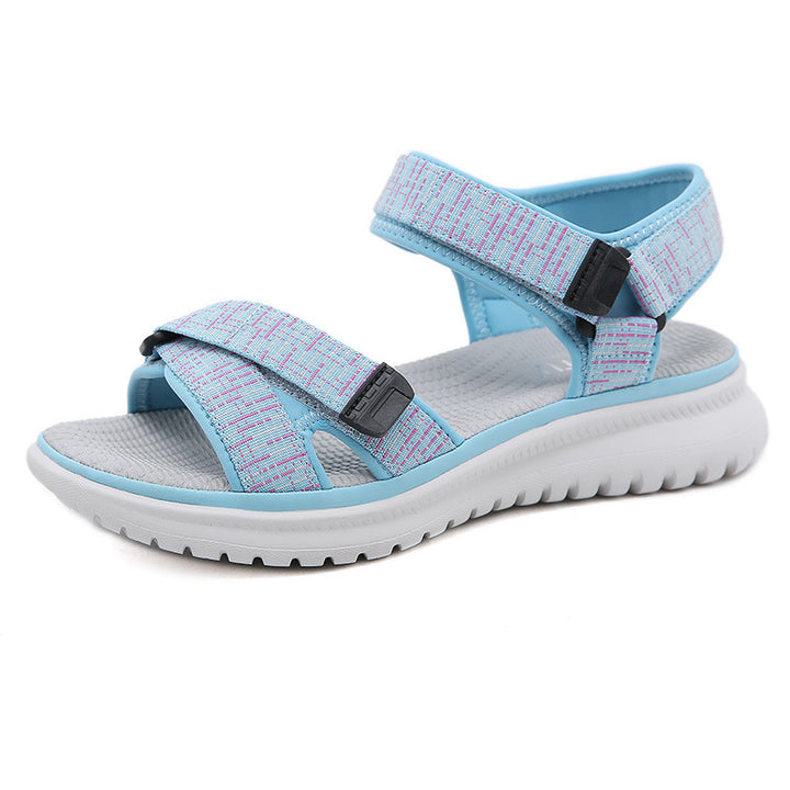 Dame multifunktionelle trekking-sandaler med justerbare remme og skridsikker sål Stilla