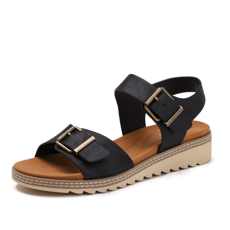 Dame sandaler med justerbare remme og komfortabel sål Stilla