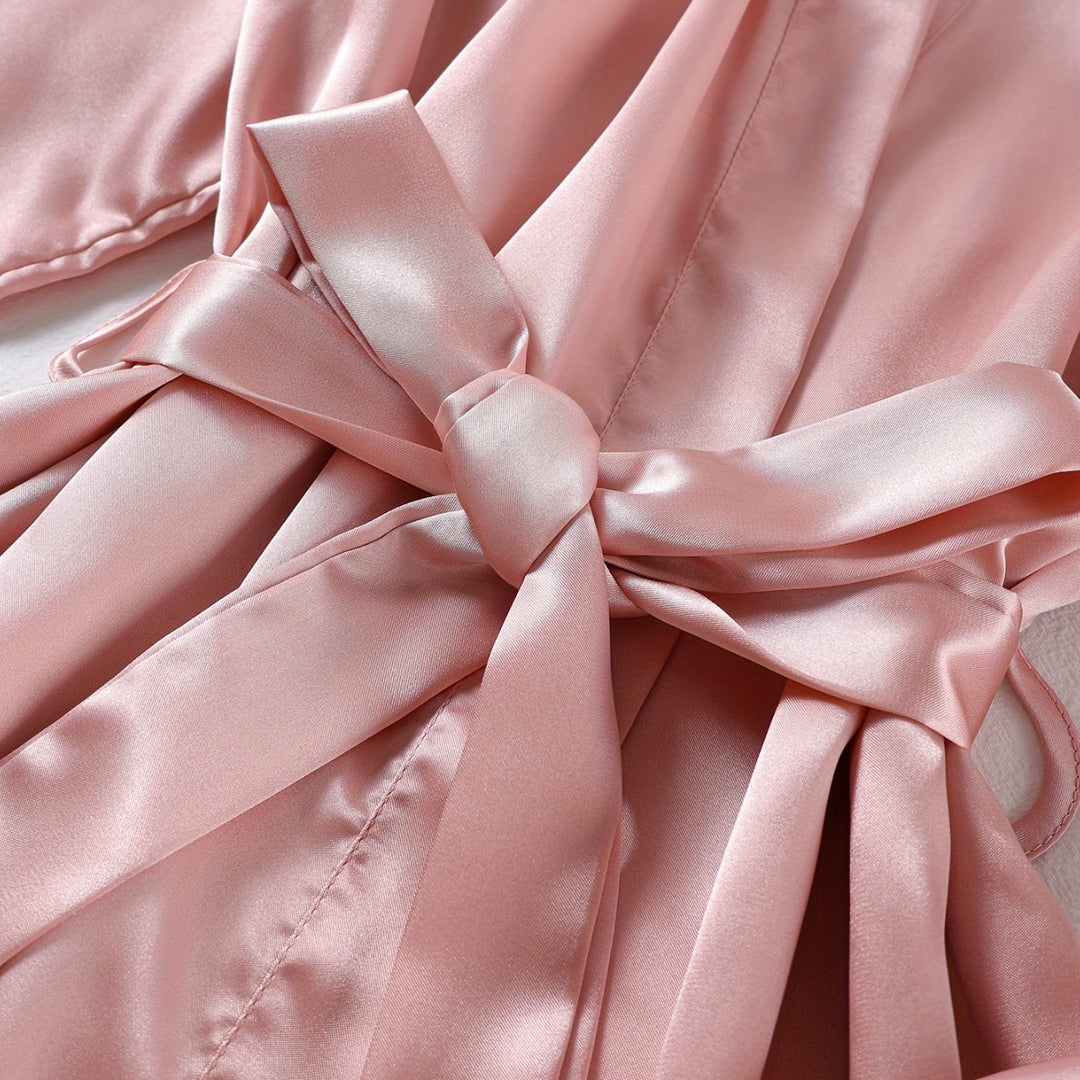 Femme Satin Loungewear Sæt Stilla
