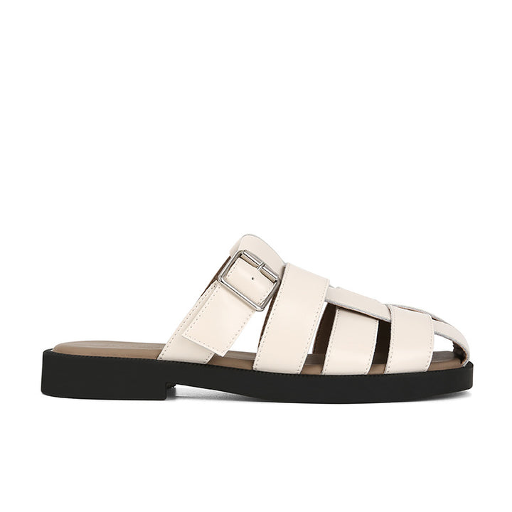 Femme Chic Krydsrem Slide Sandaler Stilla