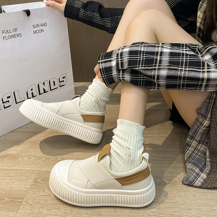 Dame Elegante Slip-On Sneakers med skridsikker sål og blødt overmateriale Stilla