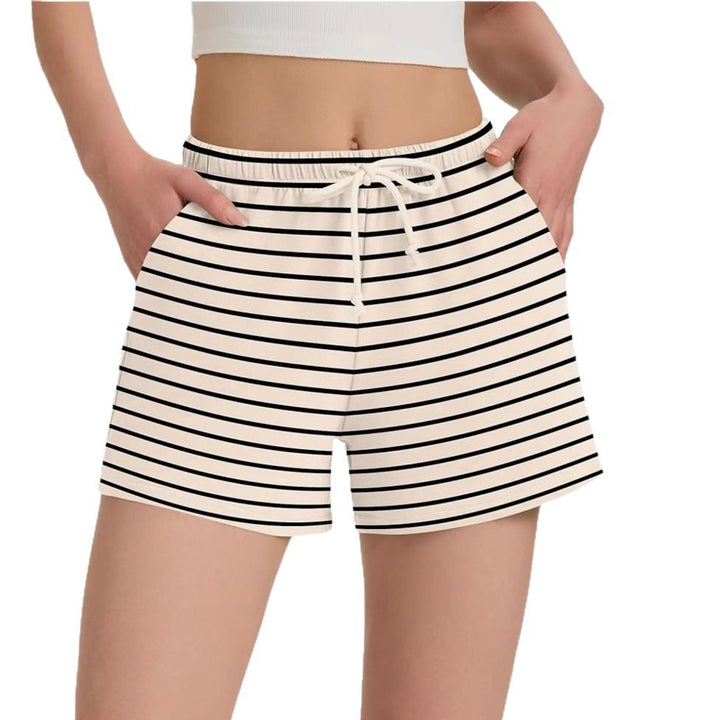 Dame stribede Comfort Fit svømshorts Stilla