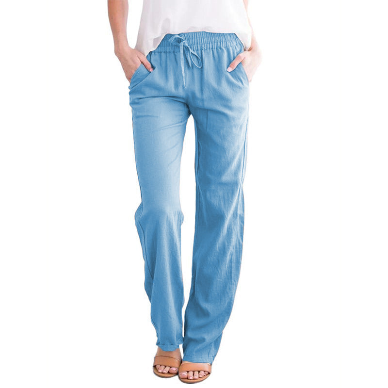 Dame Relaxed Fit Stretch-bukser Stilla