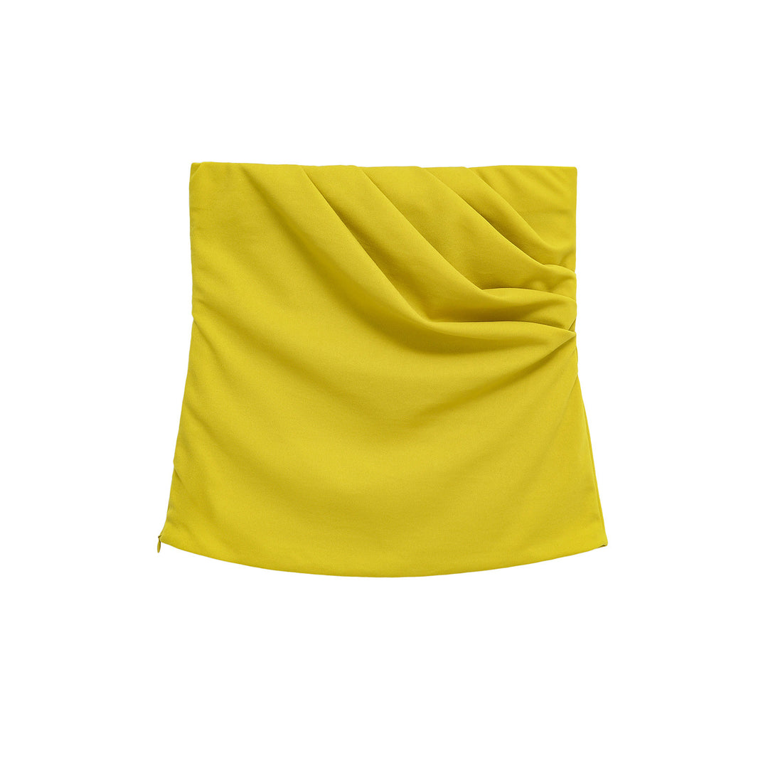 Femme Off-Shoulder Rynket Bluse Stilla
