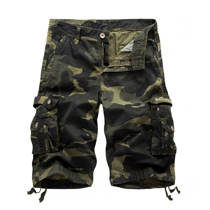 Herre Cargo-Shorts med utility-lommer og justerbar talje Stilla