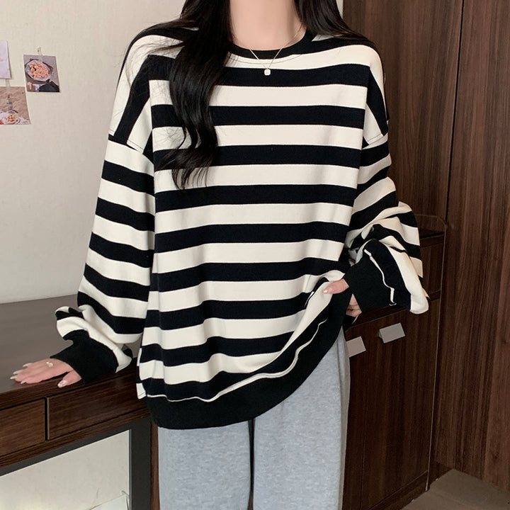 Femme Komfortabel Romboid Oversized Sweatshirt Stilla