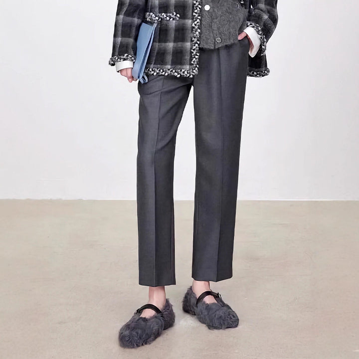 Dame Oversized Strik Sweater med Høj Krave Stilla