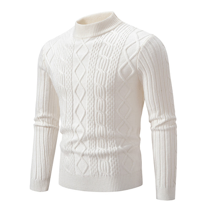 Herrer Intricate Cable Knit Sweater Stilla