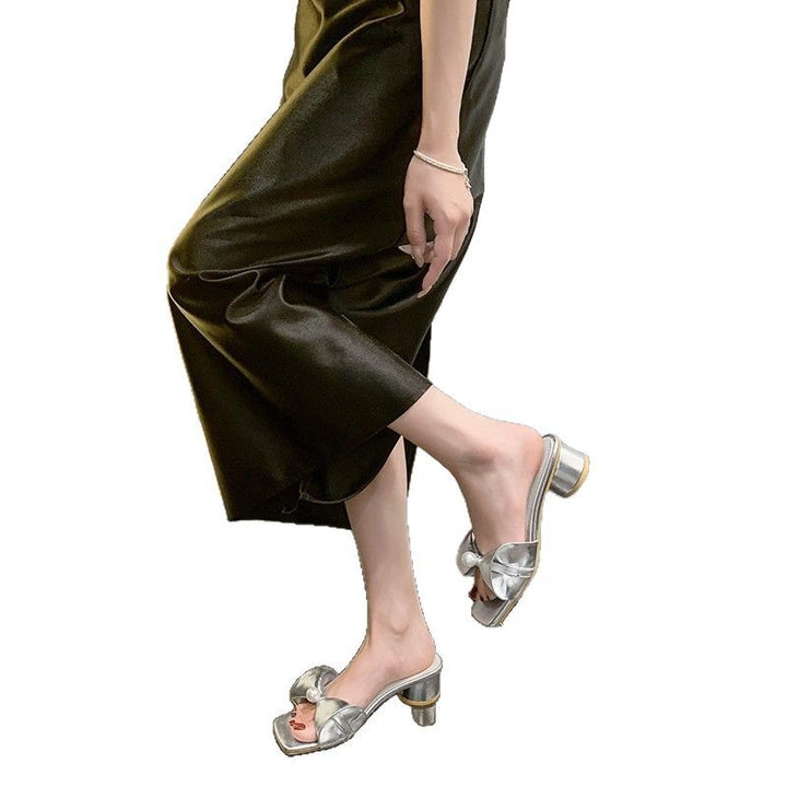 Dame Glamourøse Hæle Mules Stilla
